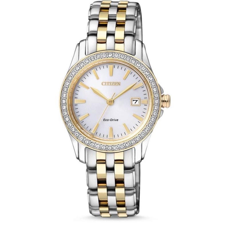 Montre Femme Citizen Années 90 En Cuir - Réf. EL0222-03F, Mouvement Quartz, Neuf Sans étiquette