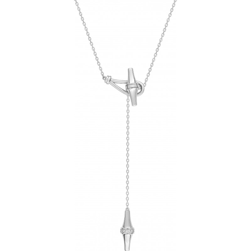 Collier Murat argent rhodié 925/000
