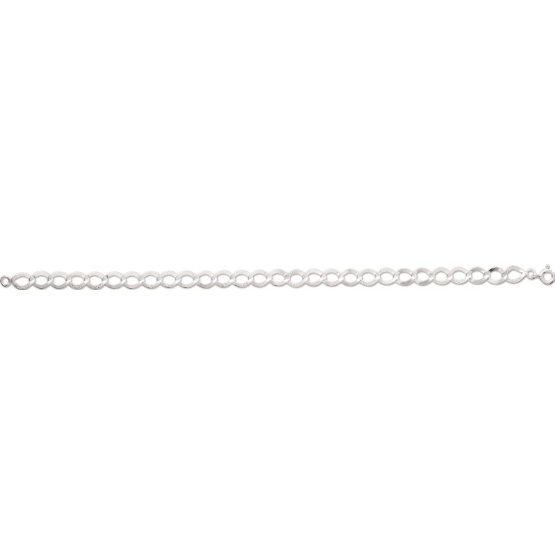 Collier argent rhodié