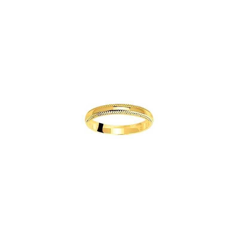 Alliance plaqué or 3 mm