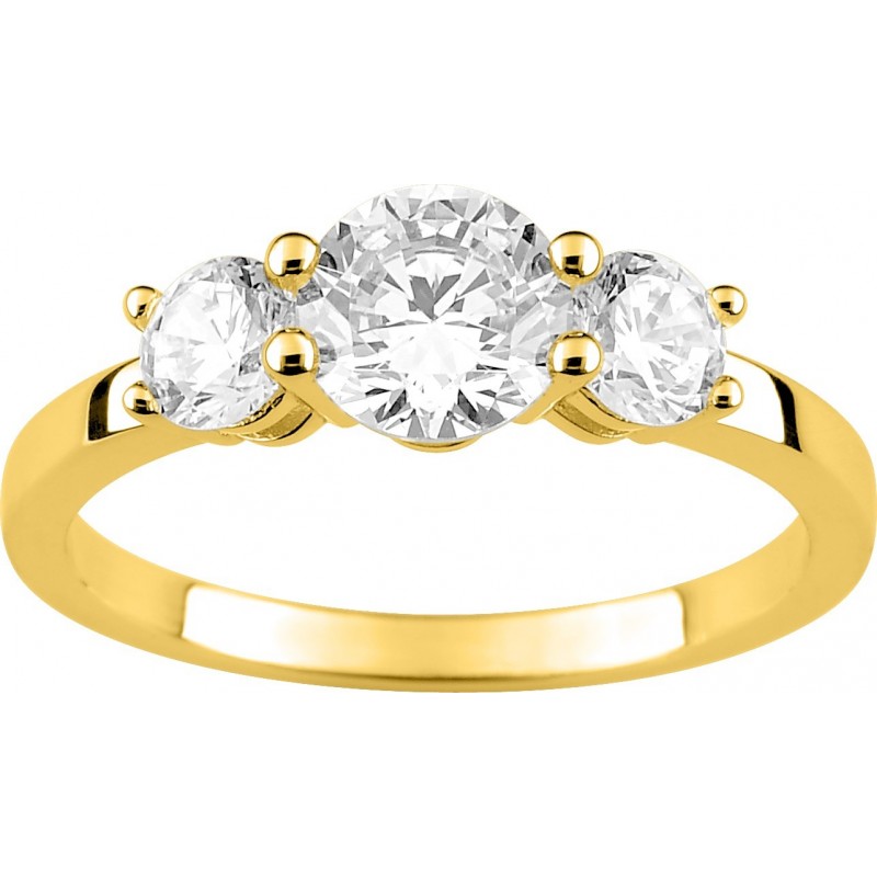 Bague plaqué or oz