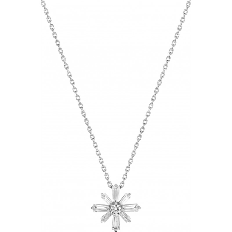 Collier argent rhodié oz