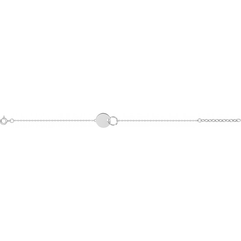 Bracelet argent rhodié