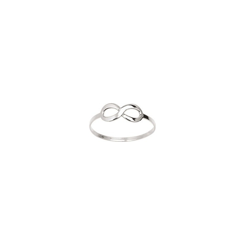 Bague argent rhodié