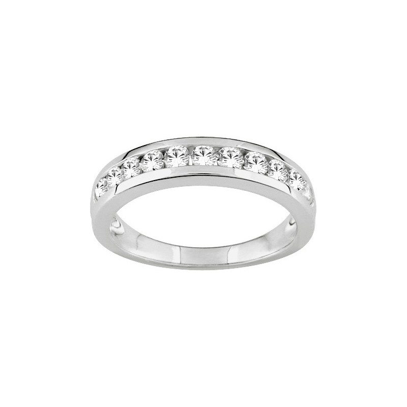 BAGUE OXYDE DE ZIRCONIM AG925RH