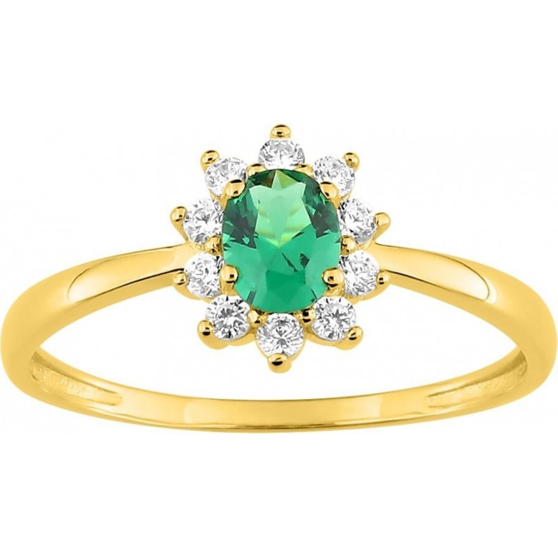 Bague plaqué or + oz