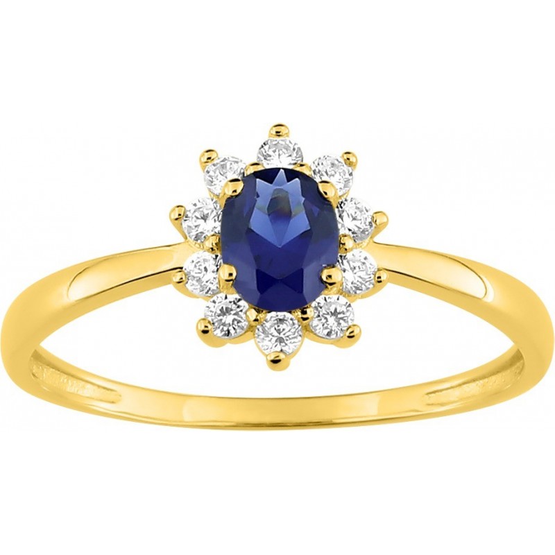 Bague plaqué or + oz