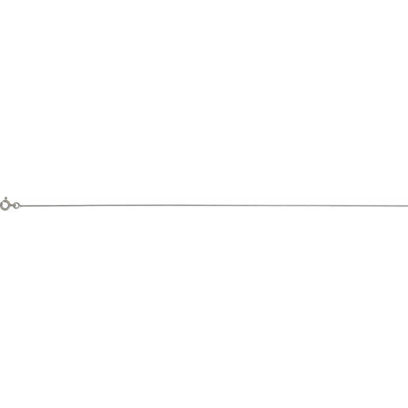 Chaine serpentine ronde argent
