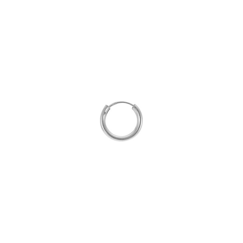 Créoles argent 12 mm