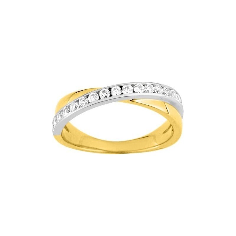 Bague plaqué or + oz