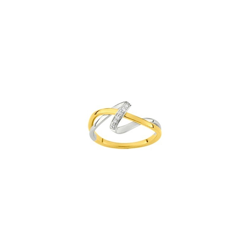 Bague plaqué or + oz
