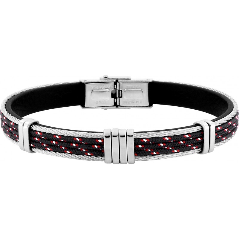 Bracelet acier nylon