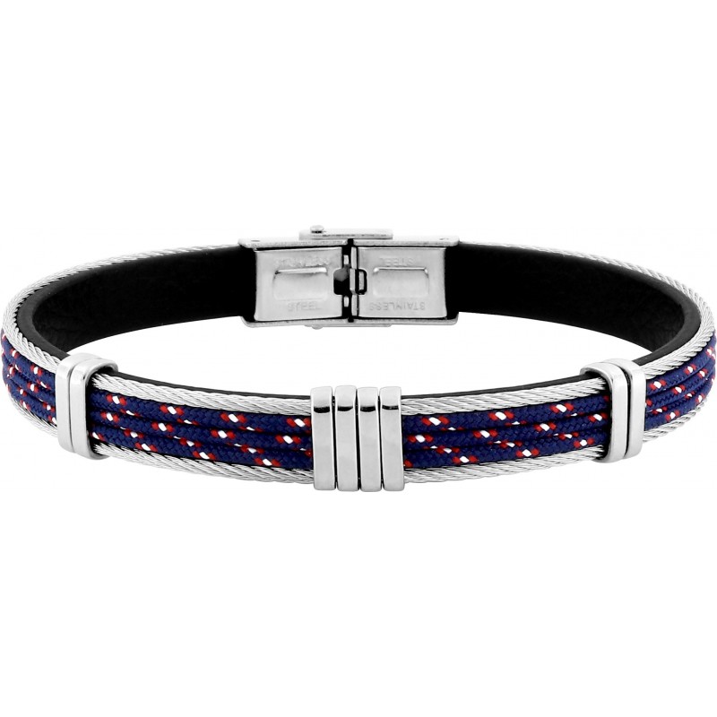 Bracelet acier nylon