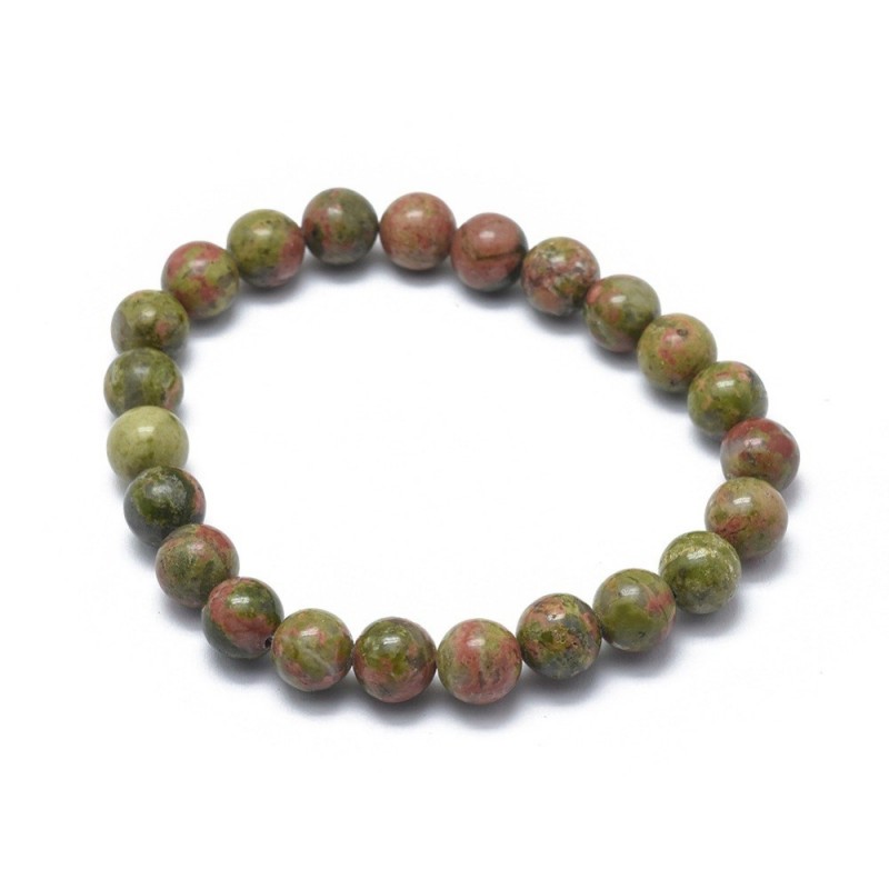 Bracelet unakite naturelle