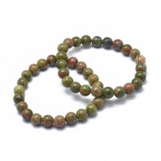 Bracelet unakite naturelle