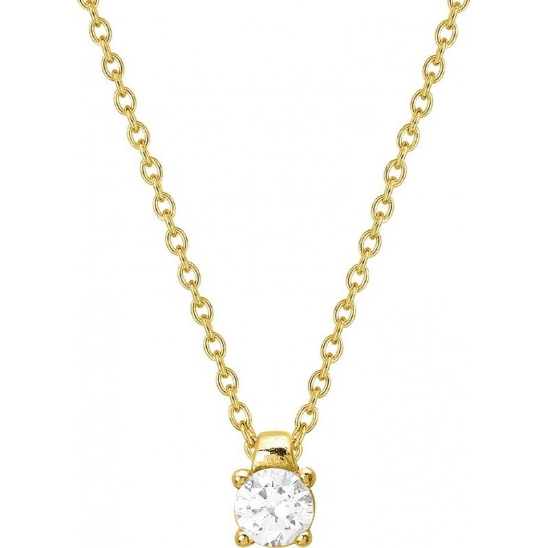 Collier plaqué or + oz