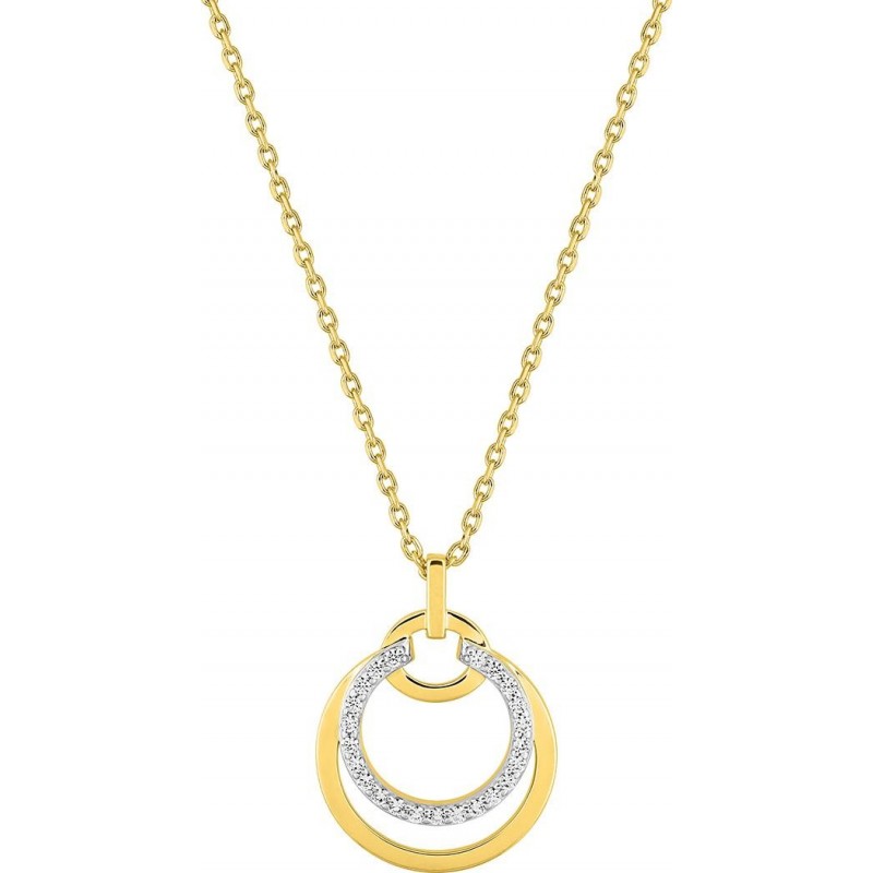 Collier plaqué or + oz