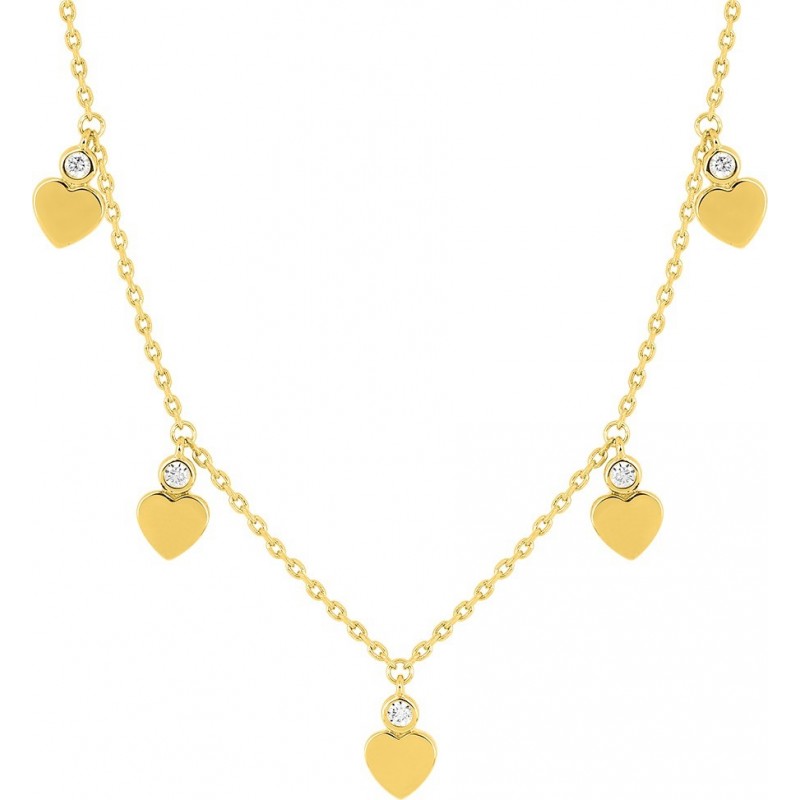 Collier plaqué or + oz