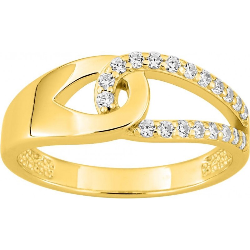 Bague plaqué or + oz
