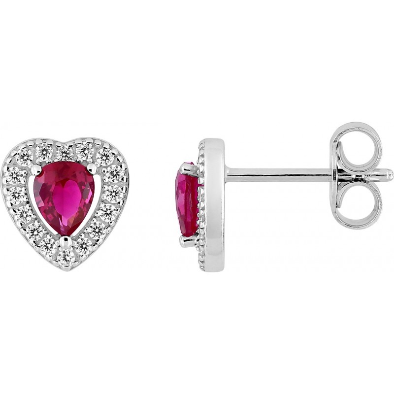 Boucles d'oreilles argent + oz