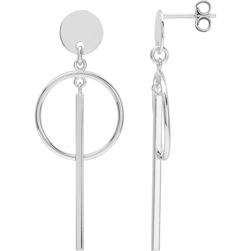 Boucles d'oreilles argent