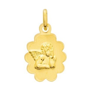 Médaille or jaune 375