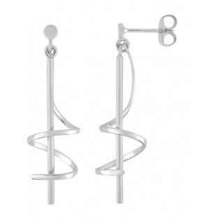 Boucles d'oreilles argent
