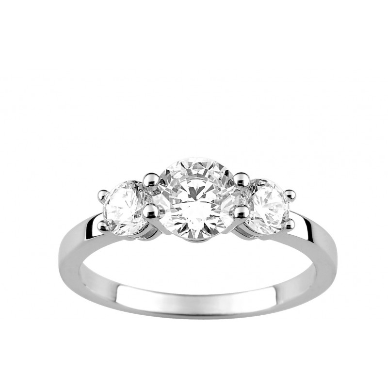 Bague argent + oz