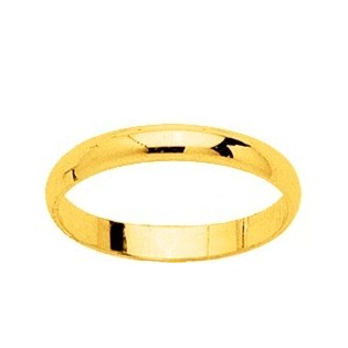 Alliance plaqué or 3 mm