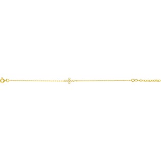 Bracelet plaqué or + oz