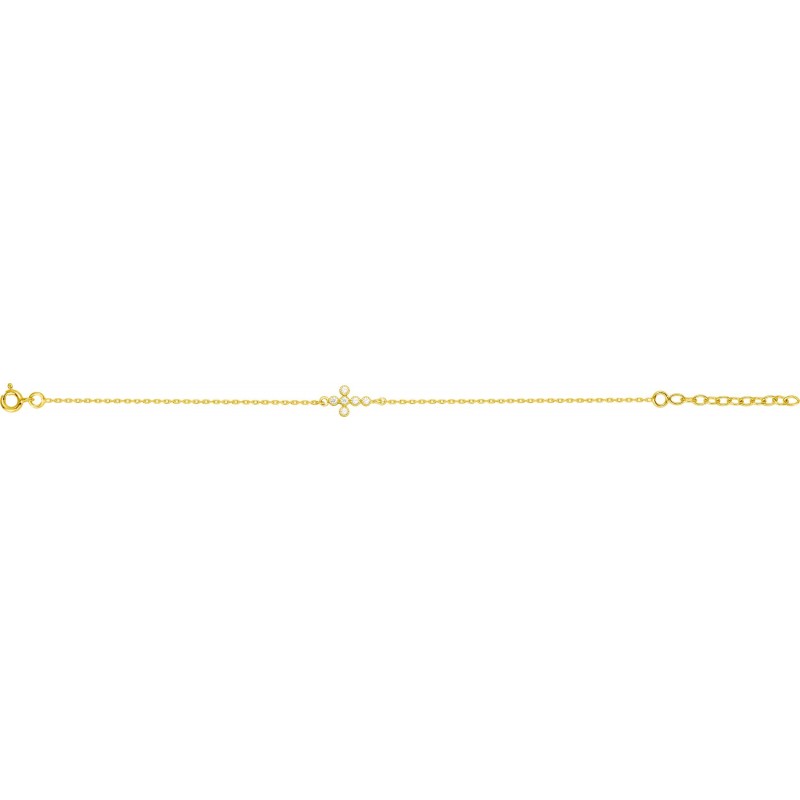 Bracelet plaqué or + oz