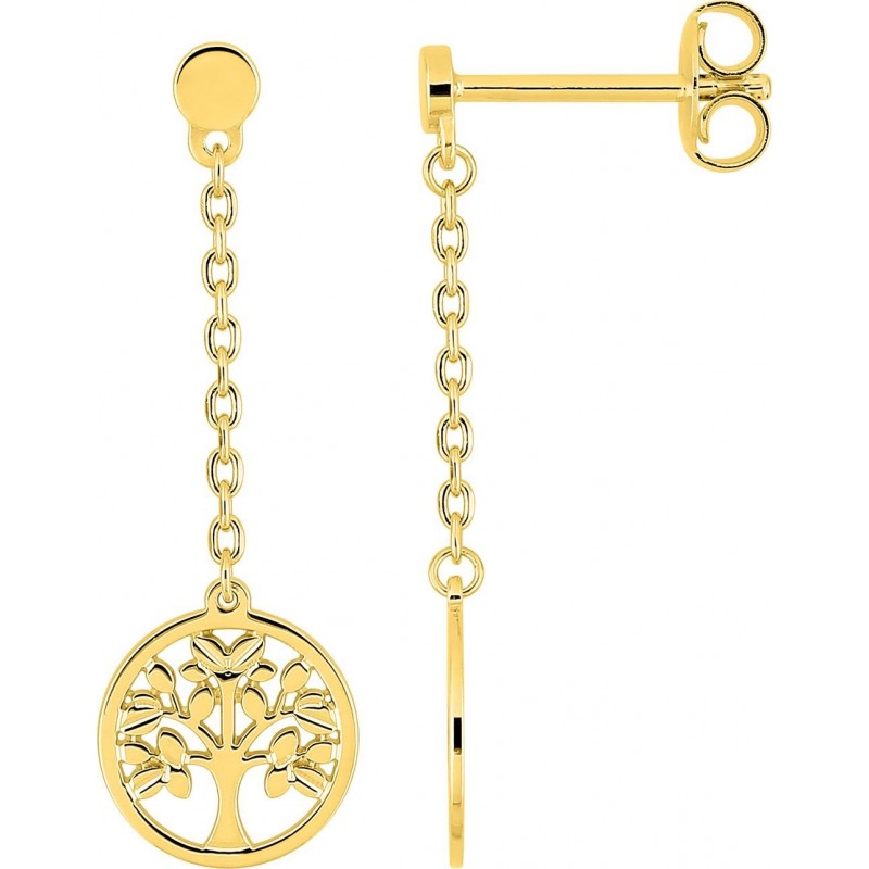 Boucles d'oreilles plaqué or