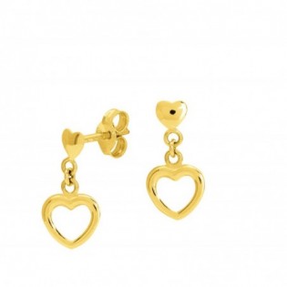 Boucles d'oreilles plaqué or
