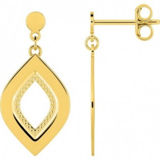Boucles d'oreilles plaqué or