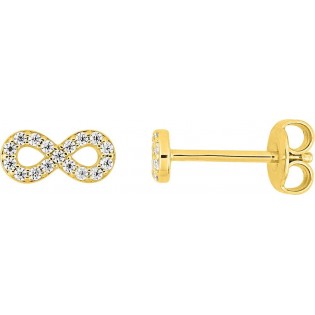 Boucles d'oreilles plaqué or + oz