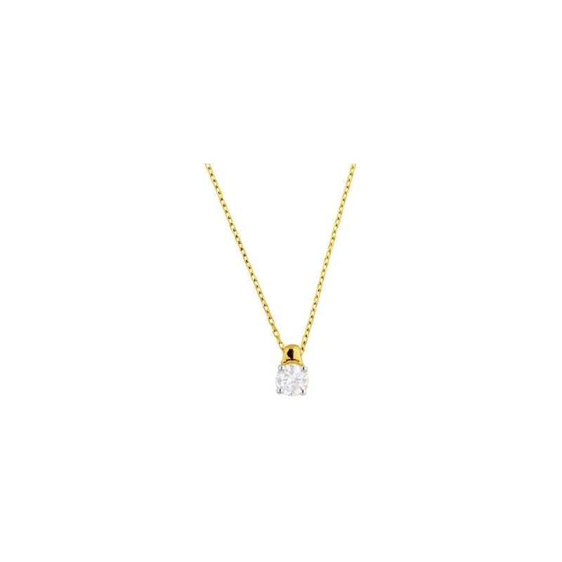 Collier or jaune 375 + oz