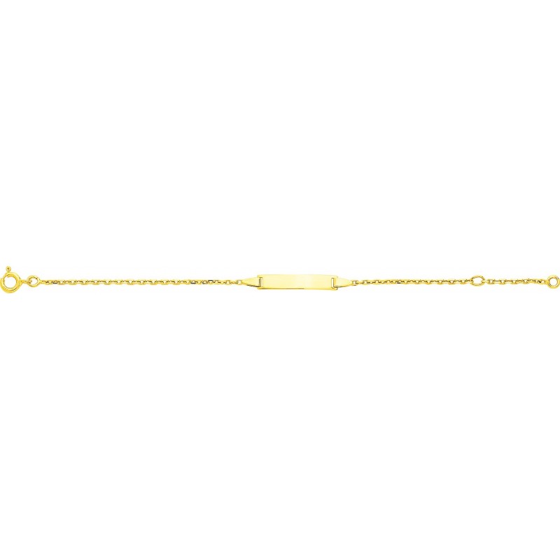 Gourmette bébé or jaune