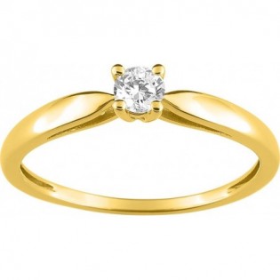Solitaire or + diamant
