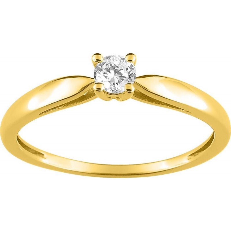 Solitaire or + diamant