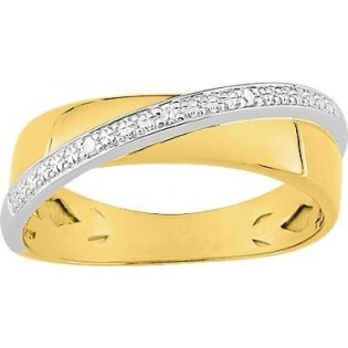Bague or diamant