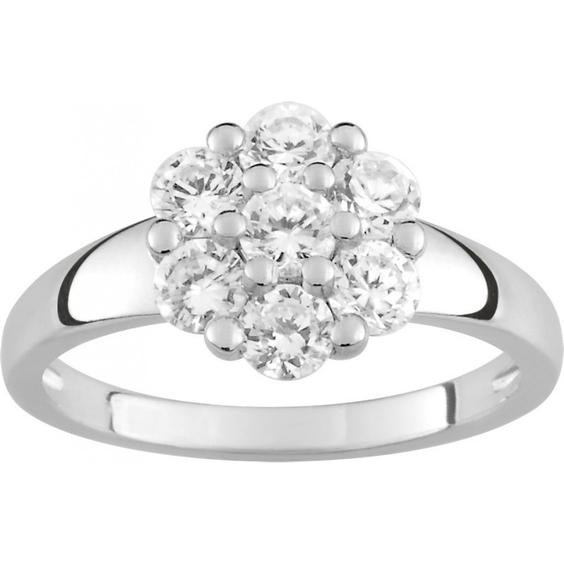 BAGUE ARGENT RHODIE OXYDES