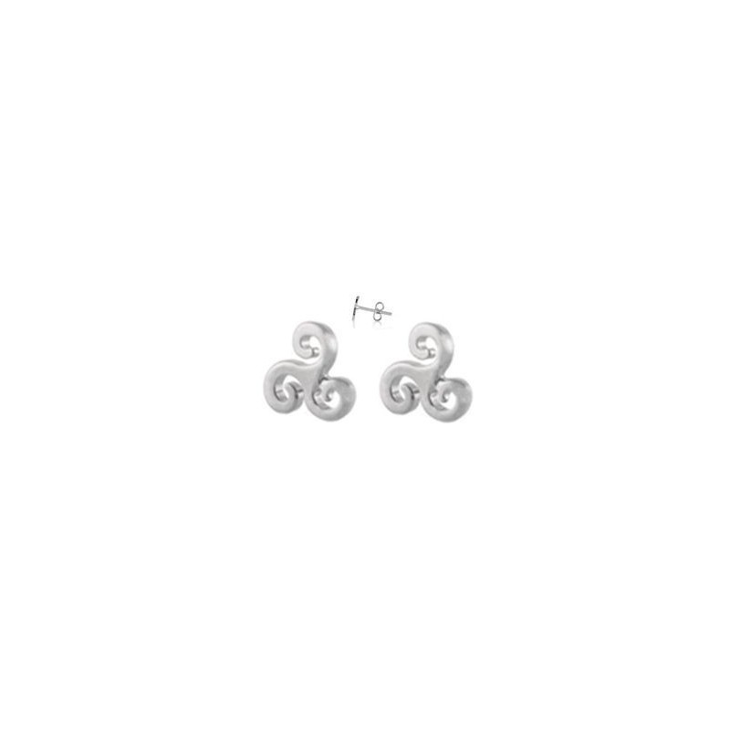 Boucles d'oreilles Triskel