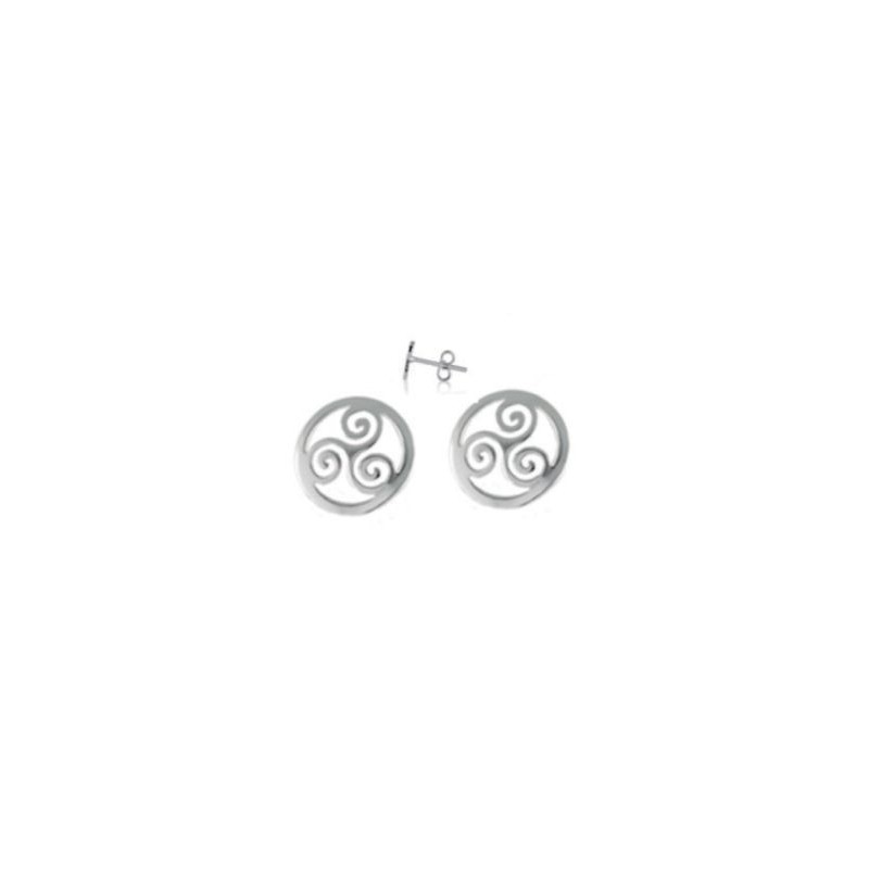 Boucles d'oreilles Triskel