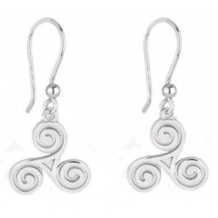 Boucles d'oreilles Triskel