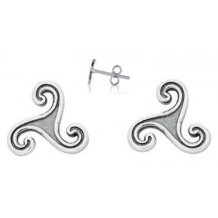Boucles d'oreilles Triskel