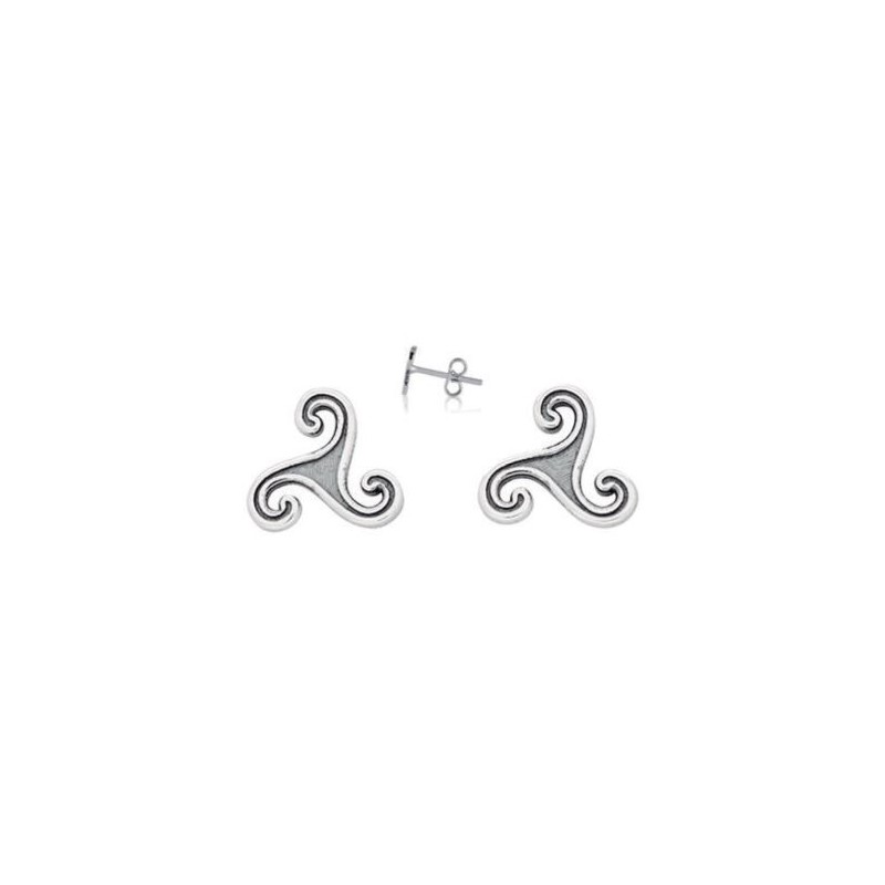 Boucles d'oreilles Triskel