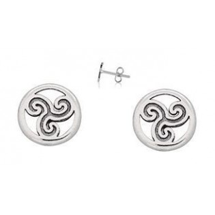 Boucles d'oreilles Triskel