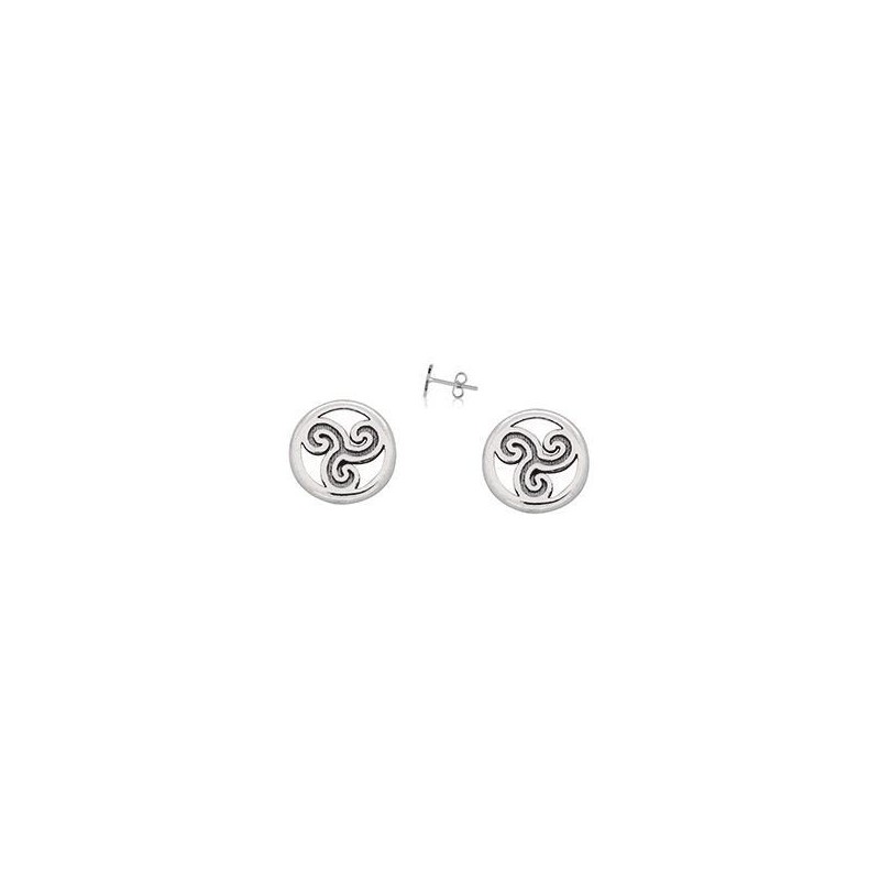 Boucles d'oreilles Triskel