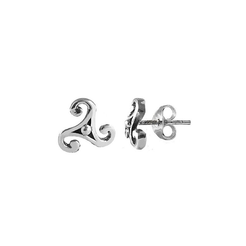 Boucles d'oreilles Triskel