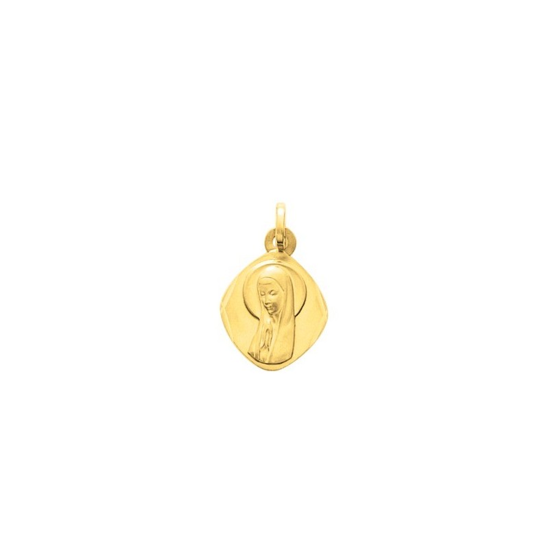 Médaille Vierge plaqué or